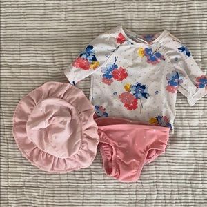 3-6mo swimsuit set